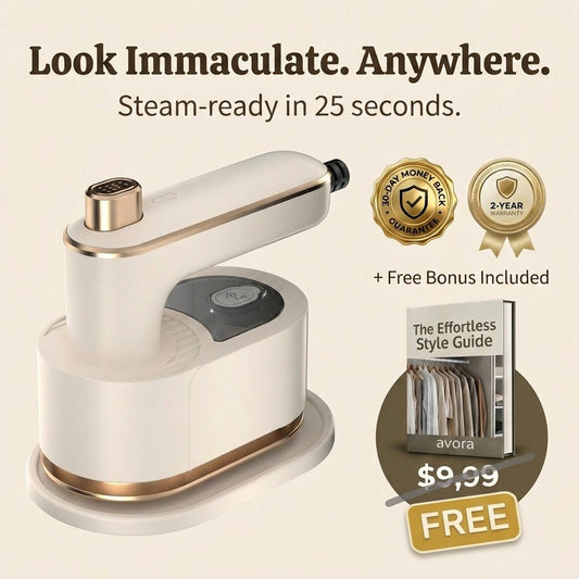 AVORA SteamMini™ - Portable Garment SteamerGarment steamerAvora